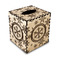 Snowflakes Wood Tissue Box Cover (Personalized)