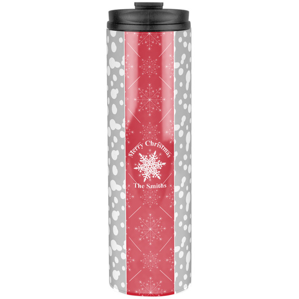 Snowflakes Stainless Steel Tumbler 20 Oz - Front