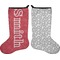 Snowflakes Stocking - Double-Sided - Approval