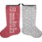 Snowflakes Holiday Stocking - Double-Sided - Neoprene (Personalized)