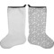 Snowflakes Stocking - Single-Sided - Approval