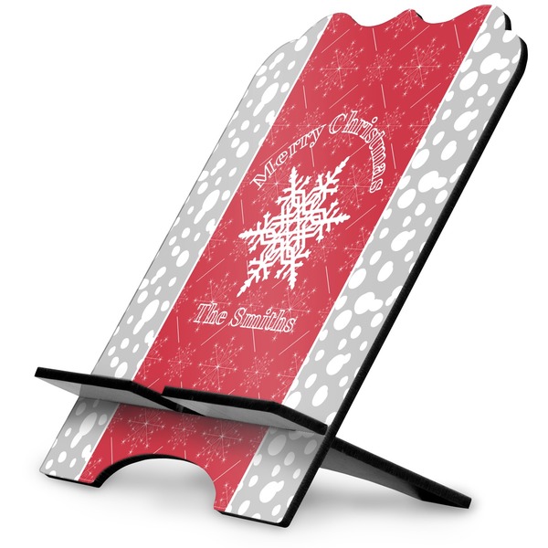 Custom Snowflakes Stylized Tablet Stand (Personalized)