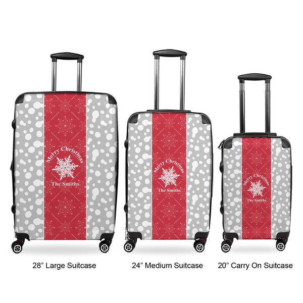 Snowflakes Suitcase Set 1 - APPROVAL