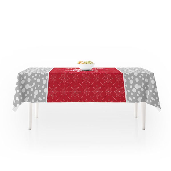 Snowflakes Tablecloths (58"x102") - MAIN