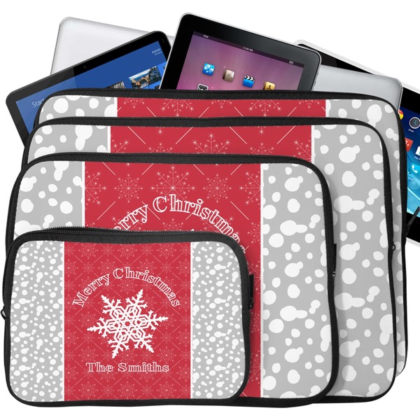 Snowflakes Tablet & Laptop Case Sizes