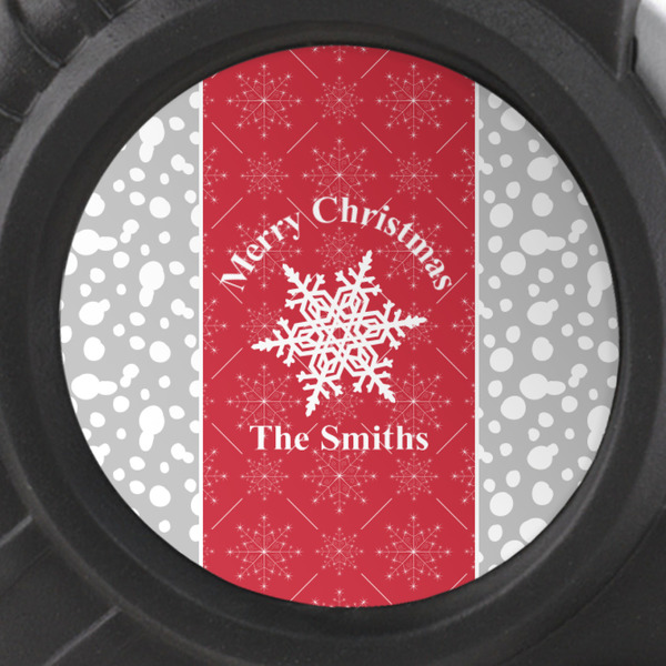 Snowflakes Tape Measure - 25ft - detail