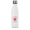 Snowflakes Water Bottle - 17 oz. - Stainless Steel - Full Color Printing (Personalized)