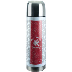 Snowflakes Stainless Steel Thermos (Personalized)