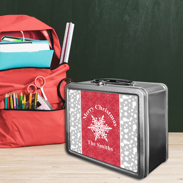 Snowflakes Tin Lunchbox - LIFESTYLE
