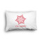 Snowflakes Toddler Pillow Case - FRONT (partial print)