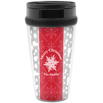 Snowflakes Acrylic Travel Mug without Handle (Personalized)