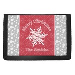 Snowflakes Trifold Wallet (Personalized)