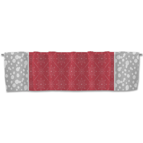 Snowflakes Valance - Front