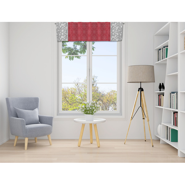 Snowflakes Valance - LIFESTYLE