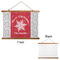 Snowflakes Wall Hanging Tapestry - Landscape - APPROVAL