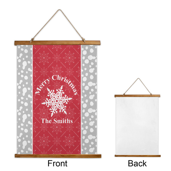 Snowflakes Wall Hanging Tapestry - Portrait - APPROVAL