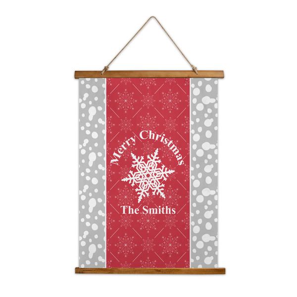 Custom Snowflakes Wall Hanging Tapestry (Personalized)