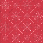 Snowflakes Wallpaper & Surface Covering (Peel & Stick 24"x 24" Sample)