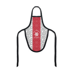 Snowflakes Bottle Apron (Personalized)