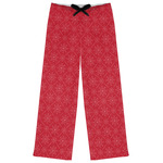 Snowflakes Womens Pajama Pants - XS