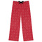Snowflakes Womens Pajama Pants - S