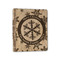 Snowflakes Wood 3-Ring Binders - 1" Half Letter - Front