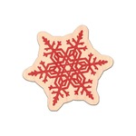 Snowflakes Genuine Maple or Cherry Wood Sticker