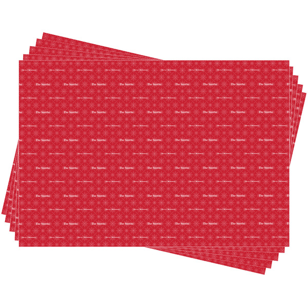 Snowflakes Wrapping Paper - 5 Sheets Approval