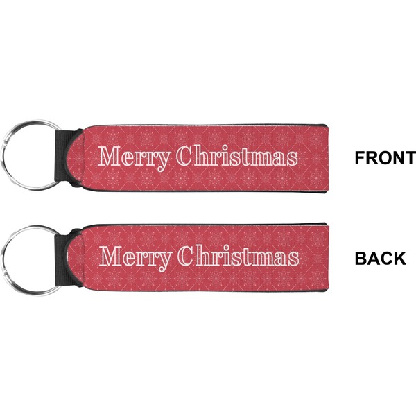 Snowflakes Wristlet (Front + Back)