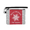 Snowflakes Wristlet ID Cases - Front