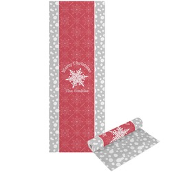 Snowflakes Yoga Mat - Printable Front and Back (Personalized)