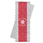 Snowflakes Yoga Mat Towel (Personalized)