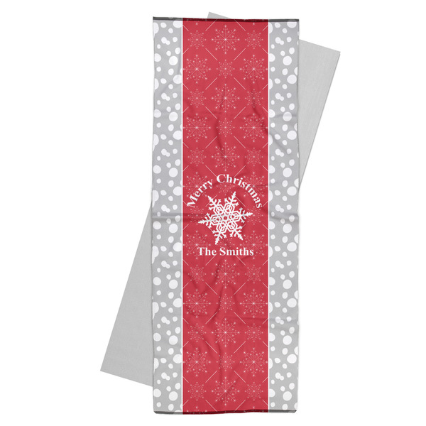 Custom Snowflakes Yoga Mat Towel (Personalized)