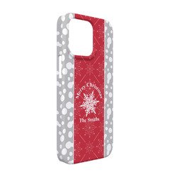Snowflakes iPhone Case - Plastic - iPhone 13 (Personalized)