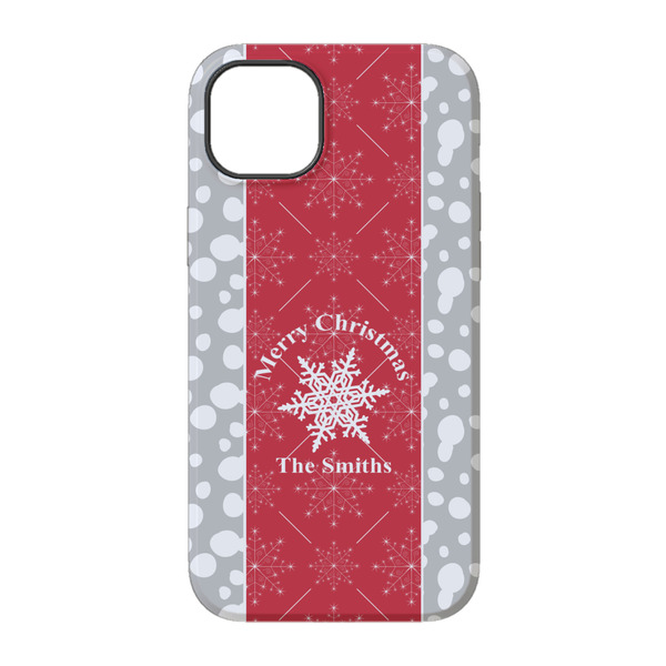 Snowflakes iPhone 14 Tough Case - Back