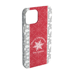 Snowflakes iPhone Case - Plastic - iPhone 15 (Personalized)