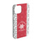 Snowflakes iPhone 15 Pro Case - Angle