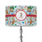 Reindeer 12" Drum Lampshade - ON STAND (Poly Film)