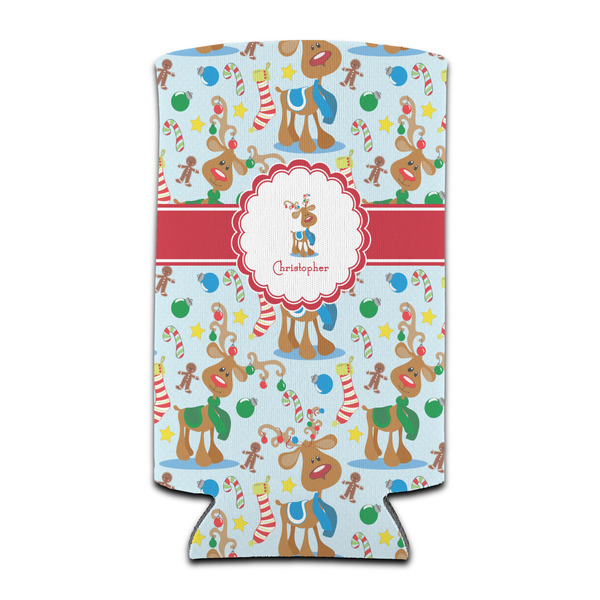 Reindeer 12oz Tall Can Sleeve - Set of 4 - FRONT