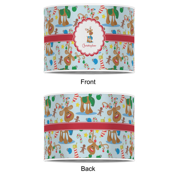 Reindeer 16" Drum Lampshade - APPROVAL (Poly Film)