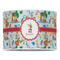 Reindeer 16" Drum Lampshade - FRONT (Poly Film)