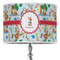 Reindeer 16" Drum Lampshade - ON STAND (Poly Film)