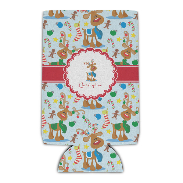Custom Reindeer Can Cooler (Personalized)
