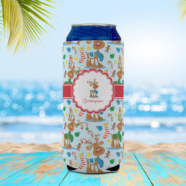 Reindeer 16oz Can Sleeve - LIFESTYLE