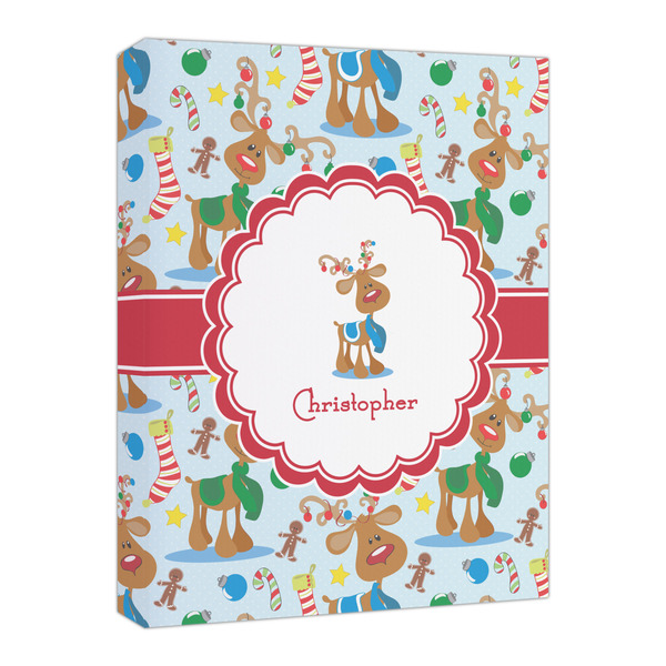 Custom Reindeer Canvas Print - 16x20 (Personalized)