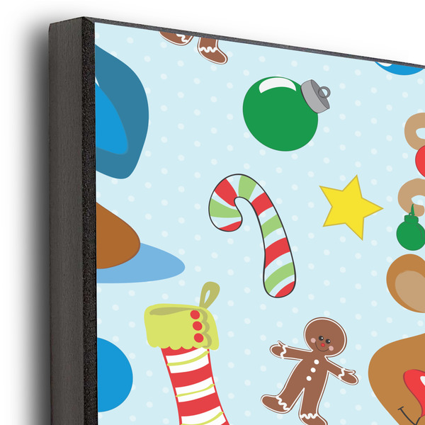 Reindeer 20x24 Wood Print - Closeup