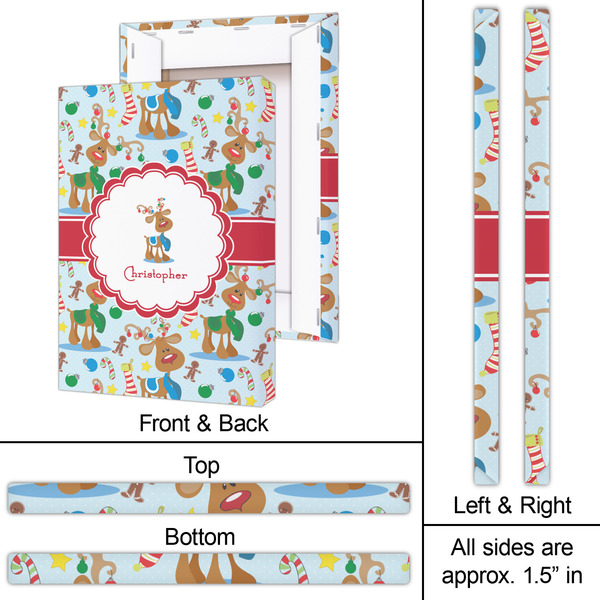 Reindeer 20x30 - Canvas Print - Approval