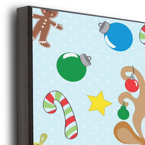 Reindeer 20x30 Wood Print - Closeup