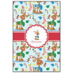 Reindeer Wood Print - 20x30 (Personalized)