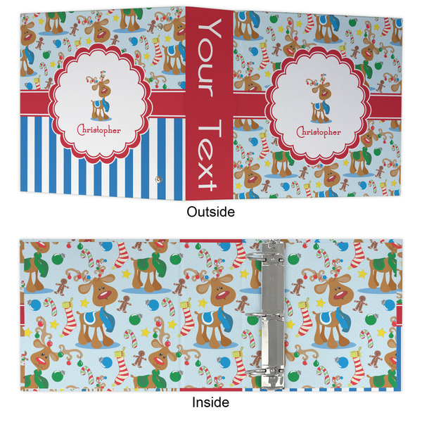 Reindeer 3 Ring Binders - Full Wrap - 3" - APPROVAL